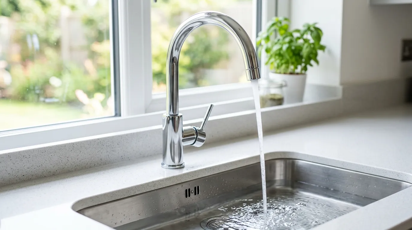 Local Plumbing Master Pros same day plumber fixing a faucet in Bellevue, ID
